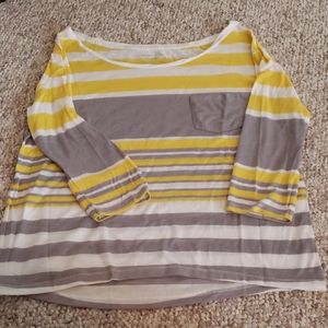 American Eagle 3/4 sleeve shirt M